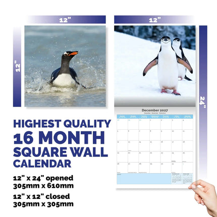 Dayplanner Pinguïns Kalender 2027