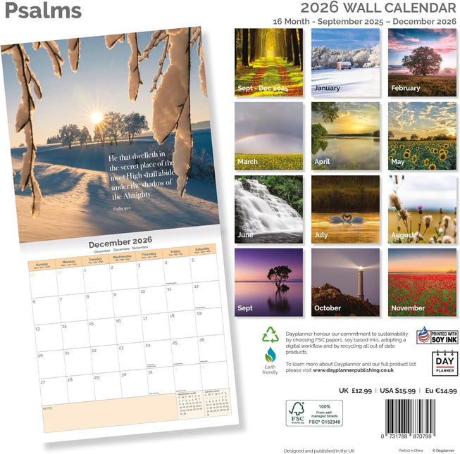Dayplanner Psalms Kalender 2026