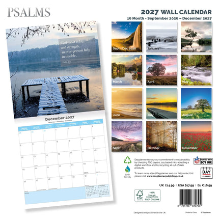 Dayplanner Psalms Kalender 2026