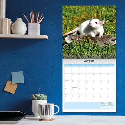 Dayplanner Ratten Kalender 2026