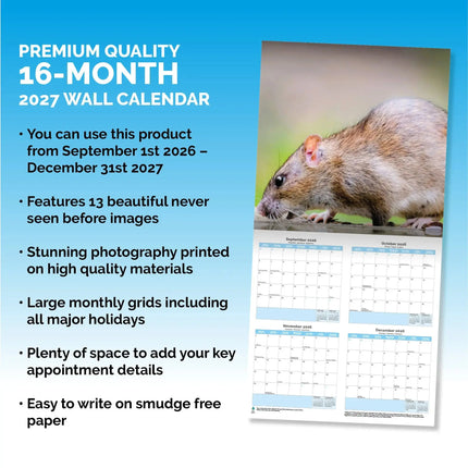 Dayplanner Ratten Kalender 2027