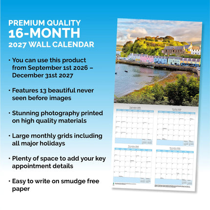 Dayplanner Schotland Kalender 2027