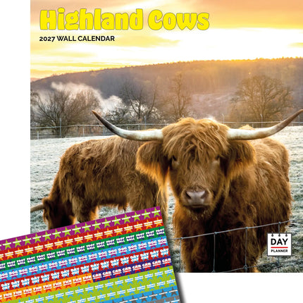 Dayplanner Schotse Hooglanders Kalender 2026