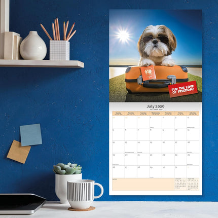 Dayplanner Shih T(zu) Happens Kalender 2026