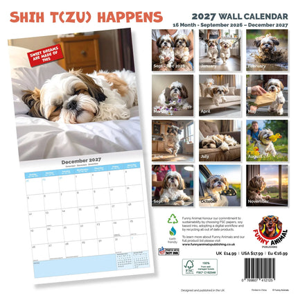 Dayplanner Shih T(zu) Happens Kalender 2027