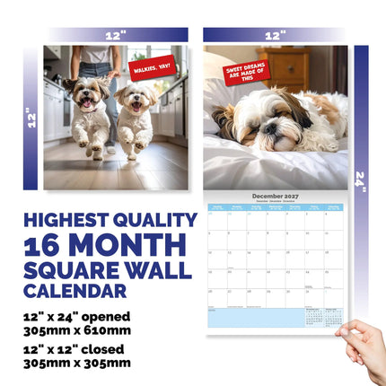 Dayplanner Shih T(zu) Happens Kalender 2027