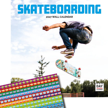Dayplanner Skateboard Kalender 2027
