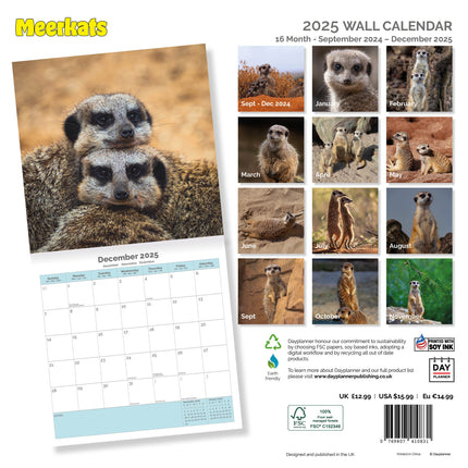 Dayplanner Stokstaartjes Kalender 2025