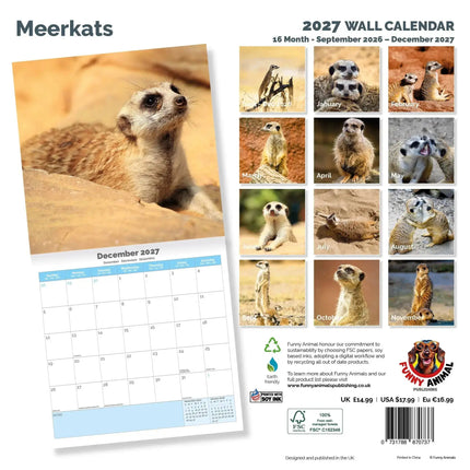Dayplanner Stokstaartjes Kalender 2027