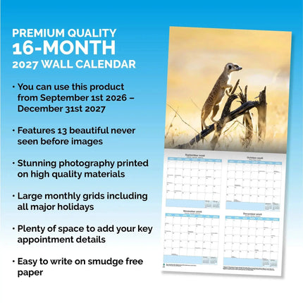 Dayplanner Stokstaartjes Kalender 2027
