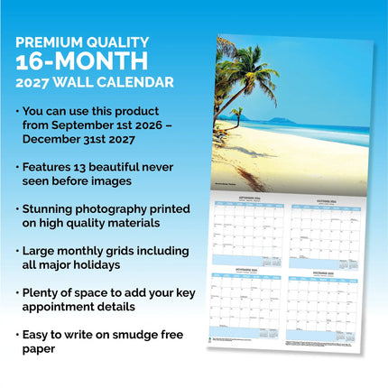 Dayplanner Stranden Kalender 2026