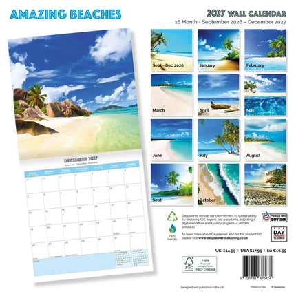 Dayplanner Stranden Kalender 2027