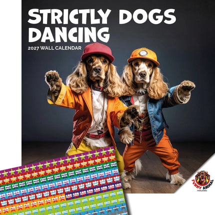 Dayplanner Strictly Dogs Dancing Kalender 2027