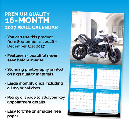 Dayplanner Superbikes Kalender 2027