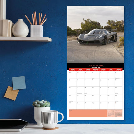 Dayplanner Supercars Kalender 2026