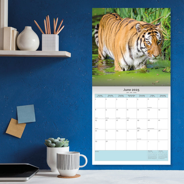 Dayplanner Tijger Kalender 2025