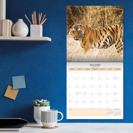 Dayplanner Tijger Kalender 2026