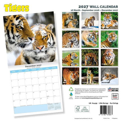 Dayplanner Tijger Kalender 2027