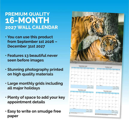 Dayplanner Tijger Kalender 2027