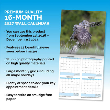 Dayplanner Uilen Kalender 2026