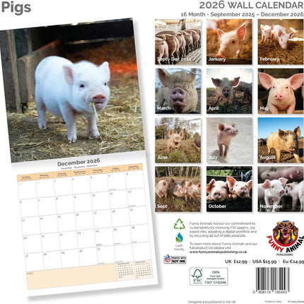Dayplanner Varken Kalender 2026