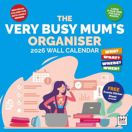 Dayplanner Very Busy Mum Organiser Kalender 2026