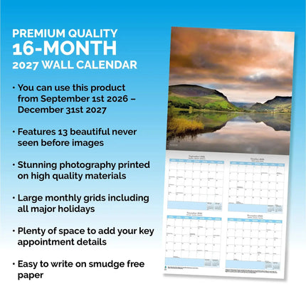 Dayplanner Wales Kalender 2027
