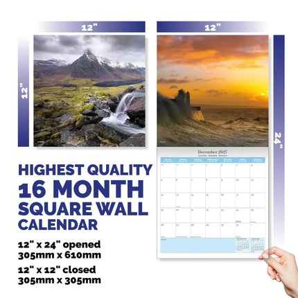 Dayplanner Wales Kalender 2027