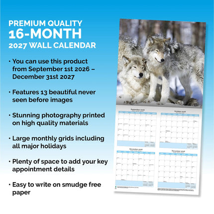 Dayplanner Wolven Kalender 2026