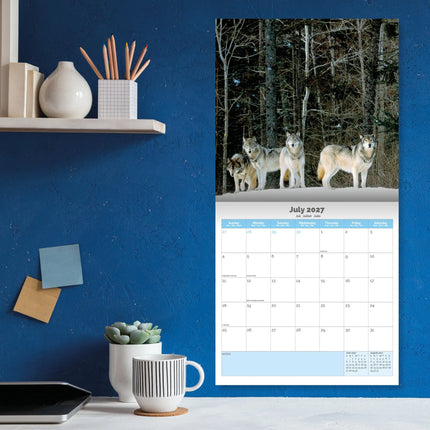 Dayplanner Wolven Kalender 2026