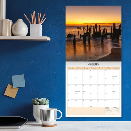 Dayplanner Zonsondergang Kalender 2026