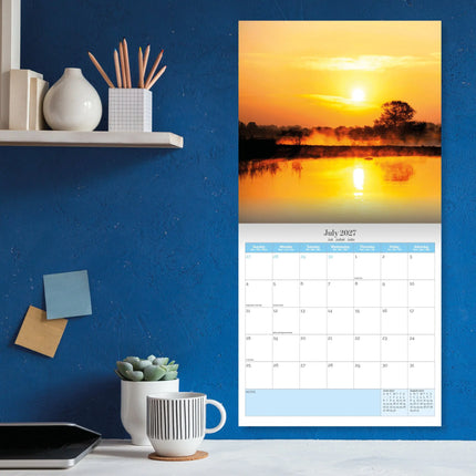 Dayplanner Zonsondergang Kalender 2026