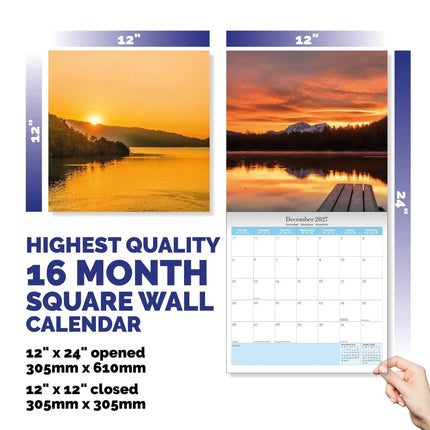 Dayplanner Zonsondergang Kalender 2027