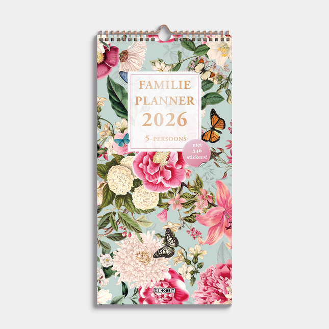 De Hobbit A3 Spiraal Familieplanner 2026