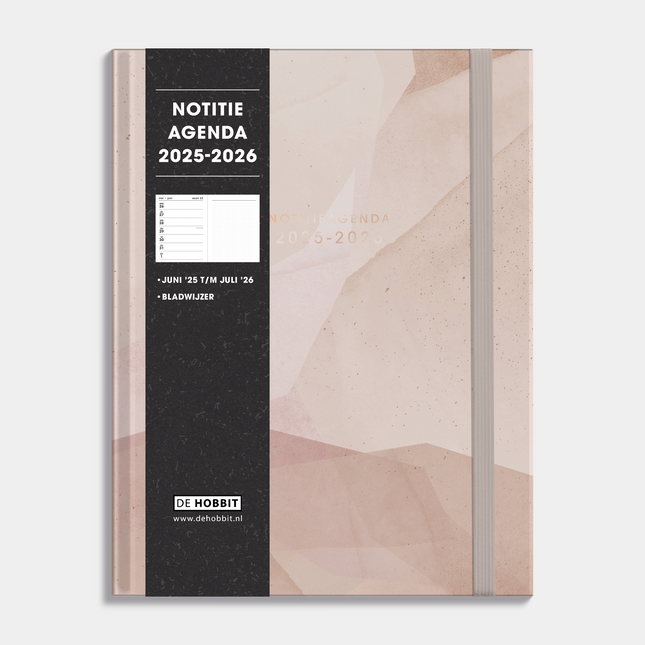 De Hobbit A4 Notitieagenda 2025-2026 Abstract