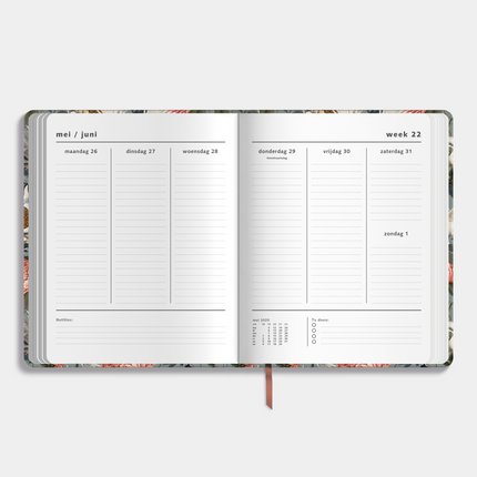 De Hobbit A4 Planner 2025 - 2026 Kraanvogels