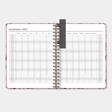 De Hobbit A4 Planner 2027 Kersenbloesem