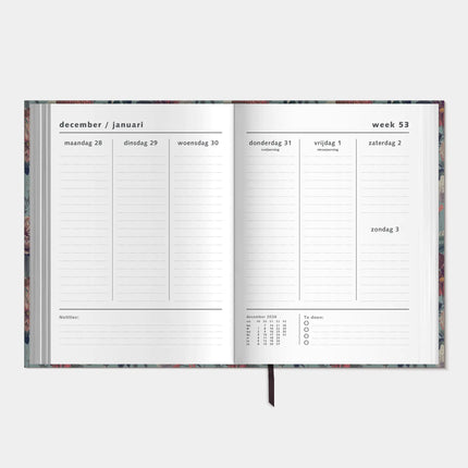 De Hobbit A4 Planner 2027 Klassiek Boeket