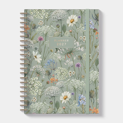 De Hobbit A4 Planner 2027 Weidebloemen