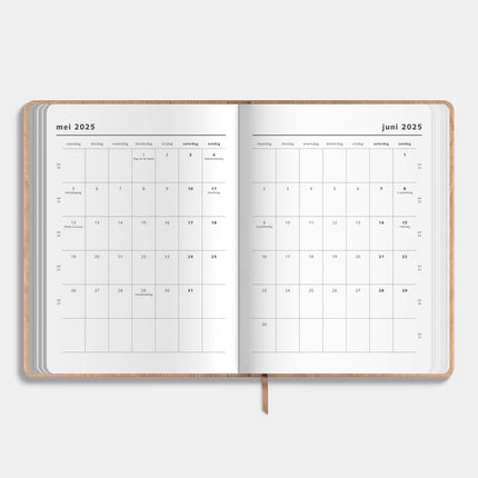 De Hobbit A4 Weekplanner 2025 - 2026 Washed Craft