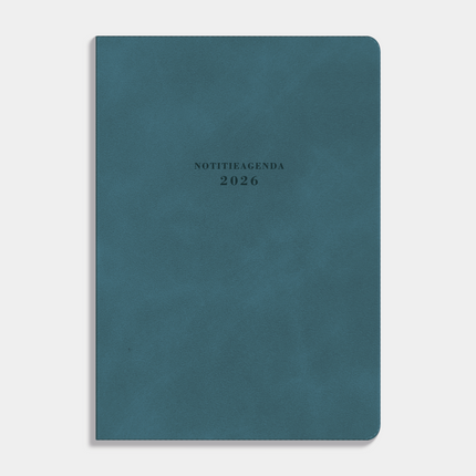 De Hobbit A5 Agenda Flex Notitie Blauw 2026
