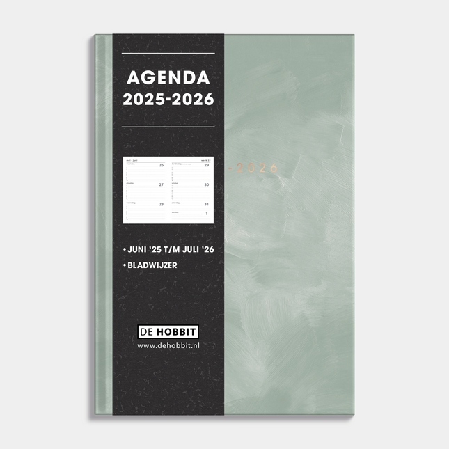 De Hobbit A5 Basic Agenda 2025 - 2026 Groen