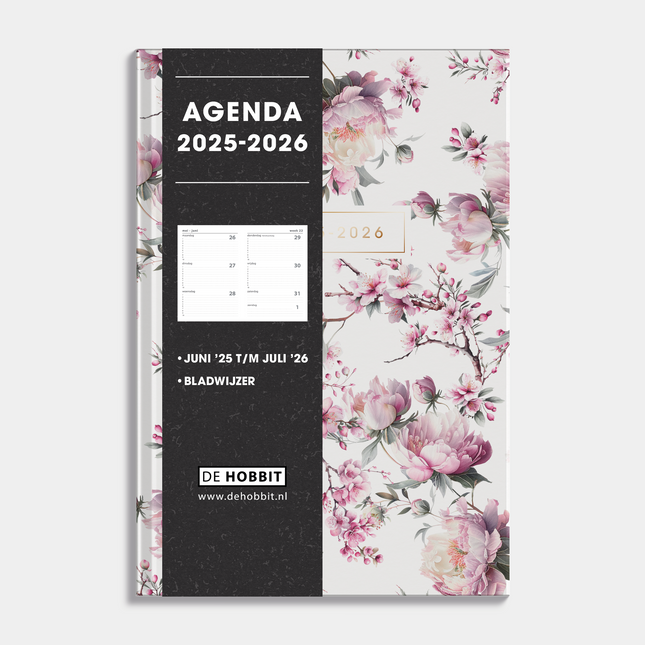 De Hobbit A5 Basic Agenda 2025 -2026 Kersenbloesem