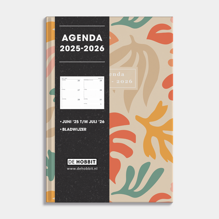 De Hobbit A5 Basic Agenda 2025 - 2026 Vintage