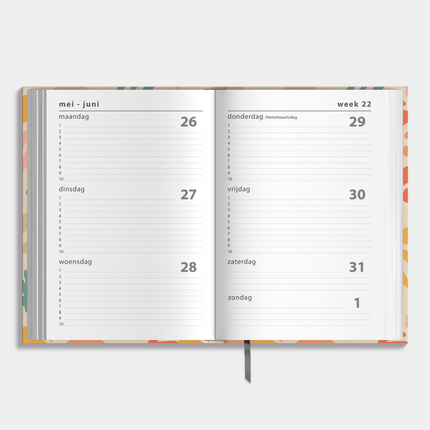 De Hobbit A5 Basic Agenda 2025 - 2026 Vintage