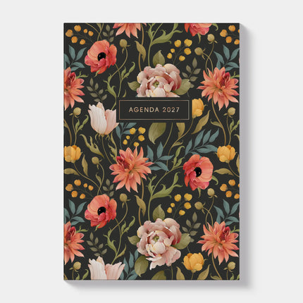De Hobbit A5 Basic Agenda 2027 Vintage Rozen