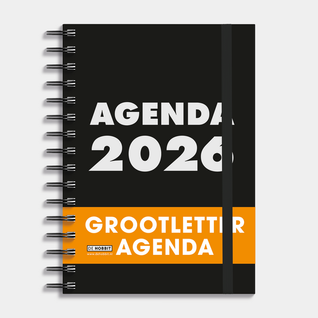 De Hobbit A5 Grootletter Agenda 2026