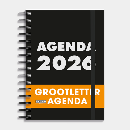 De Hobbit A5 Grootletter Agenda 2026