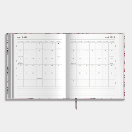 De Hobbit A5+ Planner 2025 - 2026 Kersenbloesem