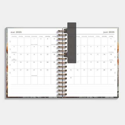 De Hobbit A5+ Planner 2025 - 2026 Veldbloemen